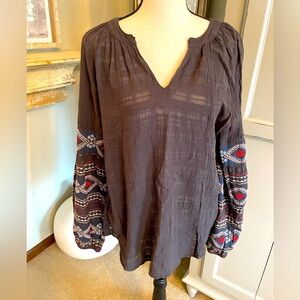 Dylan❤️ Boho Peasant Blouse - Small